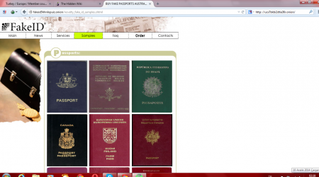 Satılık Sahte Pasaport